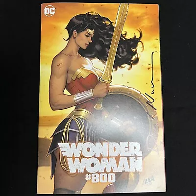 Buy Wonder Woman #800 Nakayama Full Color Trade Dress Exclusive Signed W/ COA • 35.48£