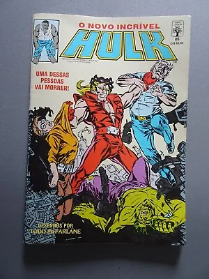 Buy The Incredible Hulk #330 - Mc Farlane Art Brazilian Comics In Portuguese 1990 • 12.08£