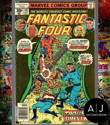 Buy Fantastic Four #187 VG/FN 5.0 (Marvel) • 2.52£