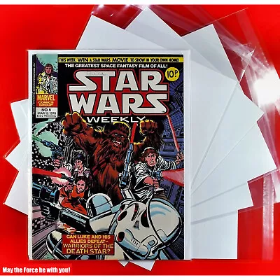 Buy Star Wars Weekly # 6    1 Marvel Comic Bag And Board 15 3  80 UK 1978 (Lot 2811 • 17.99£