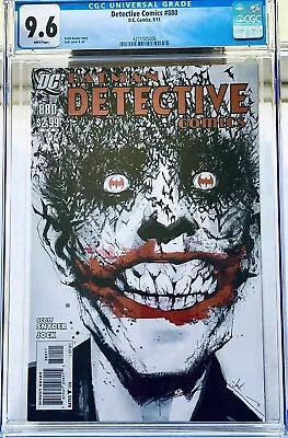 Buy Detective Comics #880 CGC 9.6 - Scott Snyder - Jock Joker Cover - White Pages • 236.53£