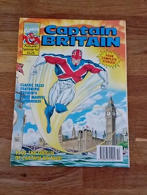 Buy Captain Britain Autumn Special '92 Marvel Comics • 2.20£