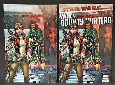 Buy Star Wars: War Of The Bounty Hunters #2 Todd Nauck Trade & Virgin Variants Set • 18.79£