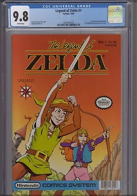 Buy The Legend Of Zelda #1 CGC 9.8  1990 Valiant Comics • 1,585.66£