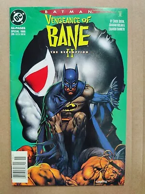 Buy Batman Vengeance Of Bane II The Redemption DC Newsstand Variant Midgrade 1995 • 7.90£