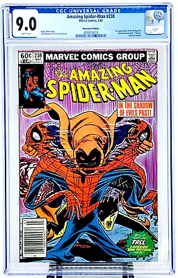 Buy Amazing Spider-Man #238 CGC 9.0 WP NEWSSTAND KEY TATTOOZ HOBGOBLIN JUST GRADED • 289.52£