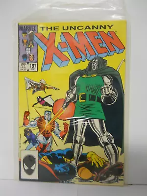 Buy The Uncanny X-Men 197 - September 1985 - Marvel Comics Vintage Comic Book #450 • 8£