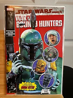Buy Star Wars War Of The Bounty Hunters Alpha #1 Mayhew Trade Homage New Mutants 87 • 15.98£