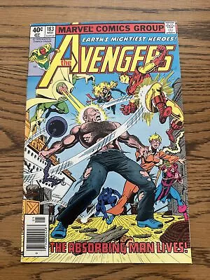 Buy Avengers #183 (Marvel 1979) John Byrne! Absorbing Man! Ms. Marvel Joins! VF/FN • 4.34£