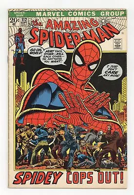 Buy Amazing Spider-Man #112 VG- 3.5 1972 • 20.79£