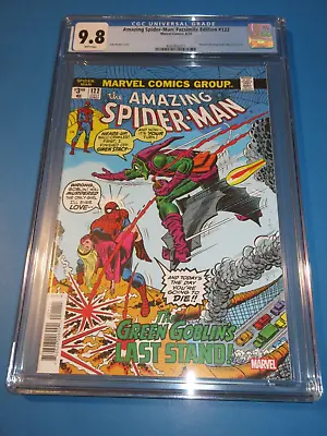 Buy Amazing Spider-man #122 Facsimile Reprint Death Of Green Goblin CGC 9.8 NM/M Gem • 45.24£