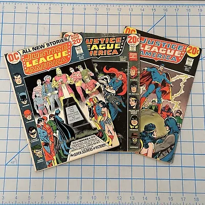 Buy Justice League Of America 100, 101, & 102 G/VG 1972 Len Wein - Lot Of 3 Comics • 19.72£