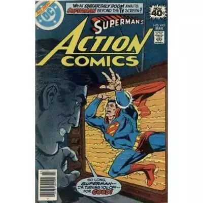 Buy Action Comics (1938 Series) #493 In Fine + Condition. DC Comics [h. • 3.89£