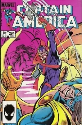 Buy Captain America (Vol 1) # 294 (NrMnt Minus-) (NM-) Marvel Comics AMERICAN • 8.98£