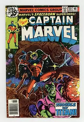 Buy Captain Marvel Mark Jewelers #59MJ FN- 5.5 1978 Low Grade • 4.80£