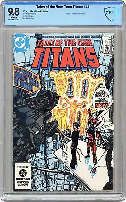 Buy New Teen Titans #41 CBCS 9.8 1984 21-2740C73-021 • 61.16£