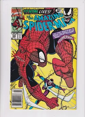 Buy Amazing Spider-man (1963) # 345 Newsstand (6.0-FN) (606749) 1991 • 21.60£