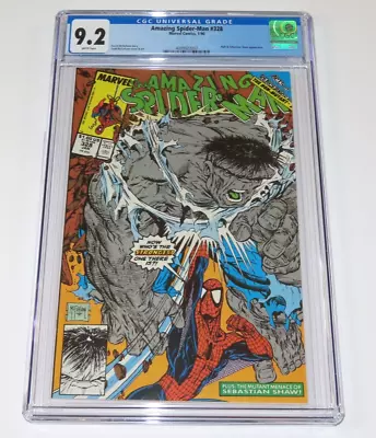Buy Amazing Spider-Man #328 CGC 9.2 WP McFarlane Cover-Hulk And Sebastion Shaw App • 63.08£