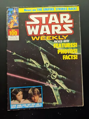 Buy Star Wars Weekly #100, January 23rd 1980, Marvel Comics, FREE UK POSTAGE • 13.99£