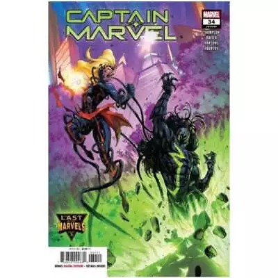 Buy Captain Marvel (2019 Series) #34 In Near Mint + Condition. Marvel Comics [f| • 6.52£