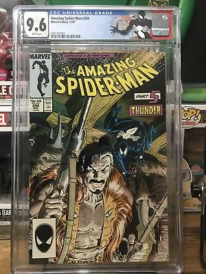 Buy Amazing Spider-man 294🔥cgc 9.6🔥death Of Kraven🔥custom Label • 98.83£