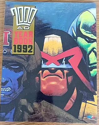 Buy 2000 AD Comic Year Book 1992 - Year 1992 - UK Fleetway  Annual Book Magazine • 1.99£