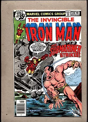 Buy Invincible Iron Man #120_mar 1979_very Fine/near Mint_ The Sub-mariner Strikes ! • 8.50£