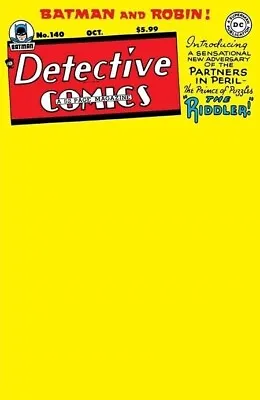 Buy Detective Comics #140 Blank Facsimile Edition • 4.40£