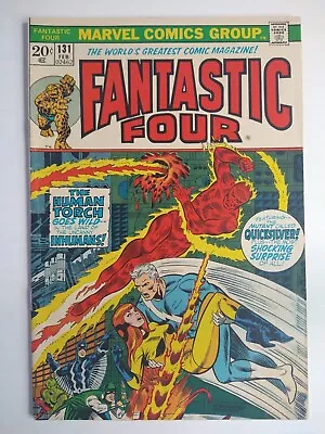 Buy Marvel Comics Fantastic Four #131 1st Appearance Omega The Ultimate Alpha VF 8.0 • 20.13£