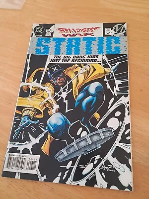 Buy Static #8 Shadow War 8th January 1994 DC Milestone Comics  • 4.99£