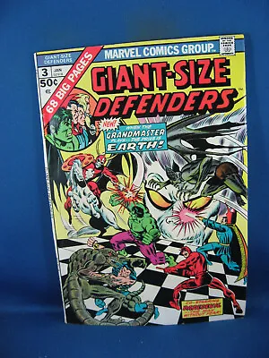 Buy Giant Size Defenders 3 F Vf Daredevil 1975 Marvel • 71.24£