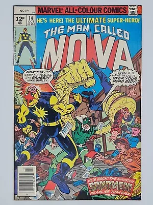 Buy Nova Vol:1 #14 1977 Marvel Comics Pence Variant • 5.95£