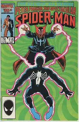 Buy Spectacular Spider-Man #115 (1976) - 9.0 VF/NM *Great Dr Strange Cover* • 9.55£