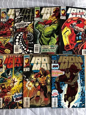 Buy Iron Man (1994) 300,301,302,304,305,307,308 Hulk, Venom App, Foil Cover • 19.99£