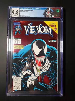 Buy Venom: Lethal Protector #1 Marvel Comics 1993 CGC 9.8 Custom Label • 94.87£