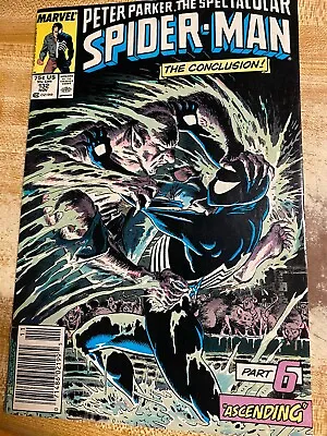 Buy Peter Parker The Spectacular Spider-Man 132 -Newsstand- 1987-VG • 6.31£