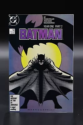 Buy Batman (1940) #405 1st Print Mazzucchelli Cvr Frank Miller Year One Part 2 NM- • 16.09£