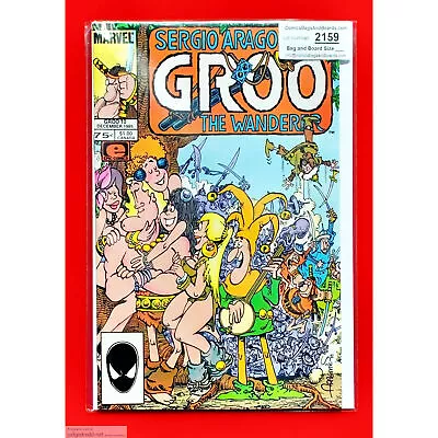 Buy Groo The Wanderer # 10  1 Marvel Epic Comic Bag And Board 1 12 85 1985 (Lot 2159 • 8.50£