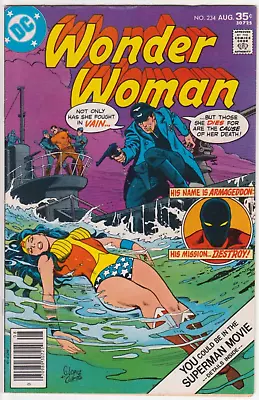 Buy Wonder Woman #234, DC Comics 1977 FN/VF 7.0 1st Armageddon • 15.81£