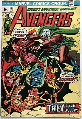 Buy The Avengers Vol 1 #115 UK Price Variant Marvel Comics (1973) • 12.95£