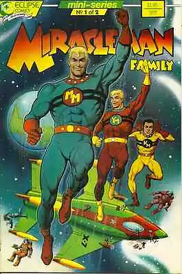 Buy MIRACLEMAN FAMILY #1 - May 1988 - ECLIPSE - MICK ANGLO BRITISH REPRINTS - FINE • 3.97£