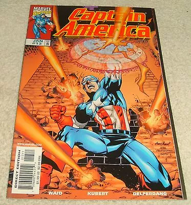Buy Marvel Comics Captain America Heroes Reborn # 13 Vf+/nm 1998 • 2.75£