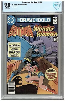 Buy Brave And The Bold  # 158   CBCS  9.8   NMMT  White Pages   1/80  Newsstand E • 249.04£