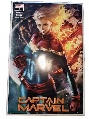Buy Captain Marvel #1 Artgerm Variant Marvel Comics • 7.16£