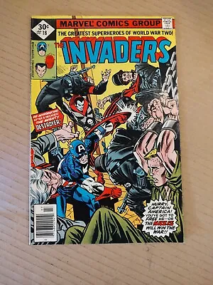 Buy The Invaders #18 Jul 1977  Marvel Comics  • 7.80£