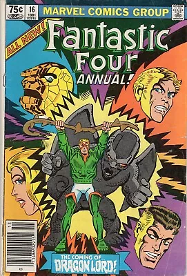 Buy Marvel Fantastic Four #16 Annual (1981) Low Grade • 1.58£