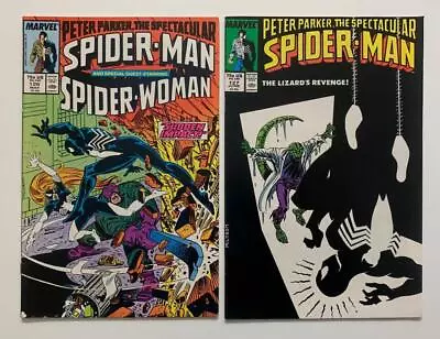 Buy Spectacular Spider-man #126 & #127 (Marvel 1987) 2 X FN/VF Condition Issues • 14.50£