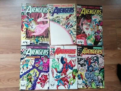 Buy Avengers Comics Bundle 231, 233, 234, 235, 236, 237 Marvel. Iron Man, Thor • 15£