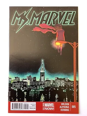 Buy Ms. Marvel #5 1st Print 1st Cameo Inventor Iconic Cover Kamala Khan MCU • 89.99£