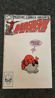 Buy Daredevil #187, 1964 Series,  Grade 9,  Frank Miller • 10£